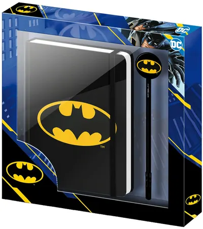 Jurnal cu pix Karactermania Batman - Batsignal