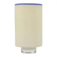 Vază crem din sticlă (înălțime 26 cm) Milo – ONA