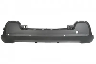 Bara spate inferioara spoiler numar locas senzori parcare 4, negru, TUV CITROEN C3 3 III dupa 2016