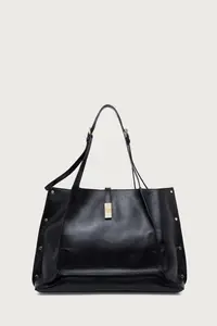 Pollini geantă shopper pentru femei din piele