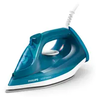 Fier de calcat Philips Seria 3000 DST3040/70, 2600 W, jet continuu de abur 40g/min, rezervor de apa 300 ml, talpa ceramica, oprire automata, Albastru