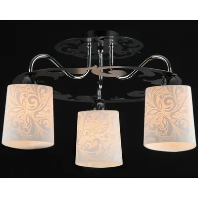 Candelabru Eurosize Melvil,3 x E14, 230V, D.500cm,H.280 cm,Crom