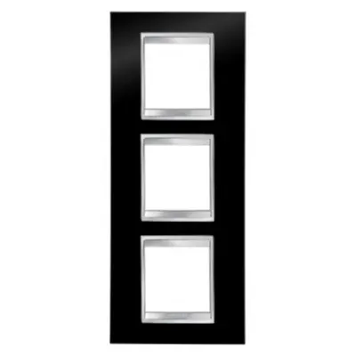 Placa ornament CProiector HORUS LUX international - IN TECHNOPOLYMER - 2+2+2 modul VERTICAL - TONER BLACK - CProiector HORUS