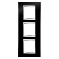 Placa ornament CProiector HORUS LUX international - IN TECHNOPOLYMER - 2+2+2 modul VERTICAL - TONER BLACK - CProiector HORUS