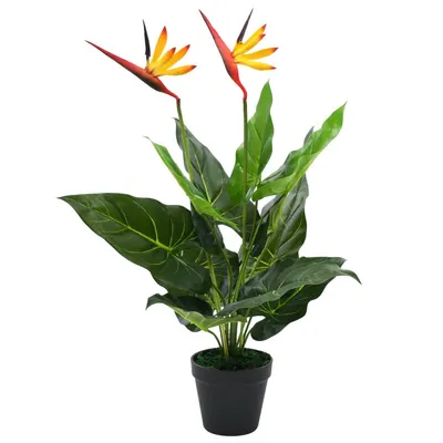 Gossi planta artificiala strelitzia reginae pasarea paradisului 66 cm