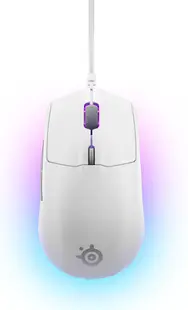 Mouse gaming SteelSeries - Rival 3 Gen 2, optic, alb