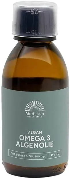 Vegan Omega 3 Algenolie, 150 ml, Mattisson Healthstyle