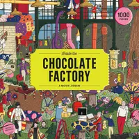Puzzle Laurence King din 1000 piese -Fabrica de Ciocolată