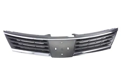 Grila fata potrivit NISSAN TIIDA 2007-2012 - negru/crom