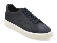 Pantofi sport BITE THE BULLET bleumarin, WB002, din piele naturala