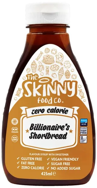 Skinny Syrup Billionaire's Shortbread, 425 ml, Skinny Food Co