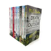 Hamish Macbeth Murder Mysteries 10 Books Set Collection By M.C Beaton
