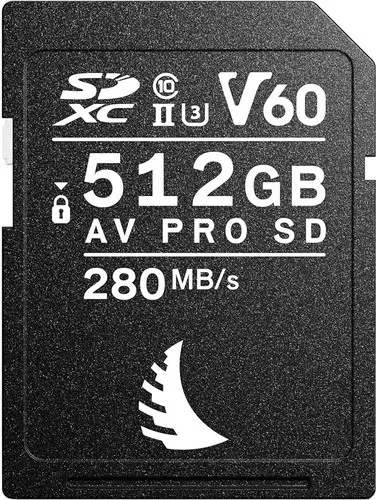 Card de memorie Angelbird - AV PRO MK2 V60, 512GB, SDXC, C10