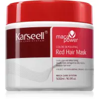 Karseell Color Depositing Red Hair Mask masca pentru a evidentia culoarea parului 500 ml