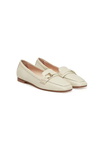 Mocasini dama PA10121C0MPF0105 - Piele naturala - Ecru - Ecru