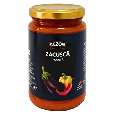 Zacuscă Picantă REZON 300g | Gust Intens Engros