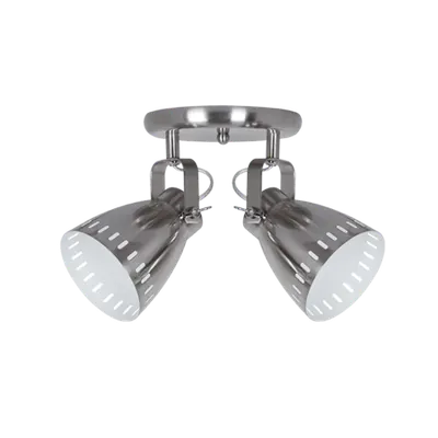 Spot Noah 2xe27 Nichel Satinat D220mm
