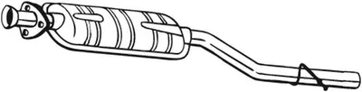 Toba esapament mijloc MERCEDES C T-MODEL (S203), C (W203) 1.8 2.0 intre 2000-2007