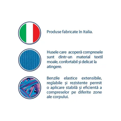 Compresa reutilizabila ThermoGel pentru terapie calda rece 20x30 cm
