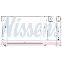 Intercooler, compresor NISSENS 97092