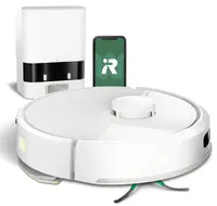 Aspirator robot iRobot - Roomba 105 Combo cu Autoempty stație, alb