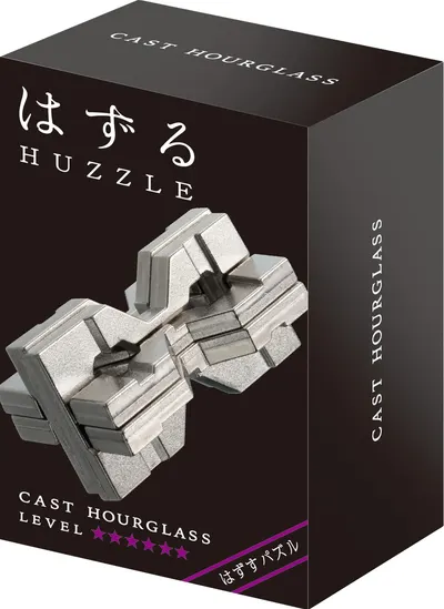 Puzzle logic metalic Hanayama - Cast Puzzle Hourglass Huzzle