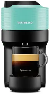 Aparat de cafea cu capsule Nespresso - Vertuo Pop,GCV2-EUAQNE-S, 0.6 l, Aqua Mint