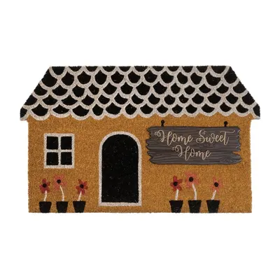 Covoraș de intrare din fibre de nucă de cocos 45x75 cm Villa – Casa Selección