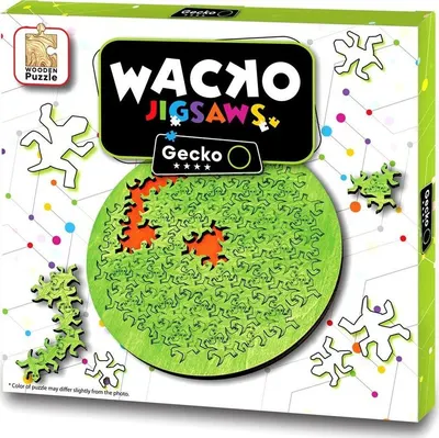 Puzzle logic din lemn Eureka - Jigsaw Gecko