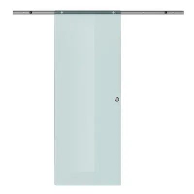 HOMCOM usa glisanta sticla rodata 77.5x205cm, transparenta | AOSOM RO