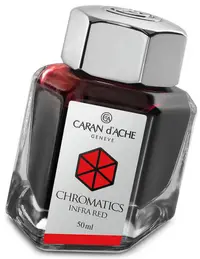 Cerneala pentru stilou Caran d'Ache Chromatics - Infra Red, 50 ml