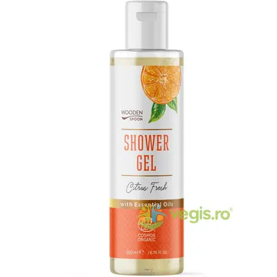 Gel de Dus cu Citronella Citrus Fresh Bio 200ml