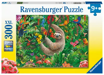 Puzzle Ravensburger din 300 XXL piese - Leneș fermecător