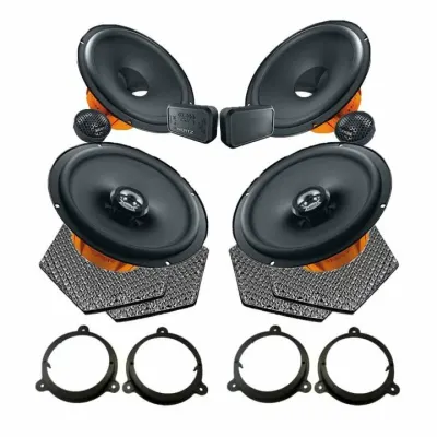 Pachet difuzoare auto Hertz Dieci dedicat Mazda 2 2012-2022, RMS 80W