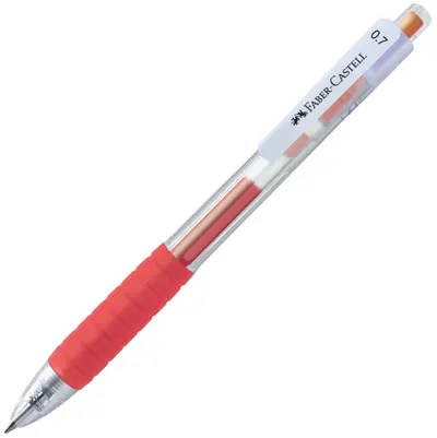 Stilou rolă automată Faber-Castell Fast Gel - 0.7 mm, portocale