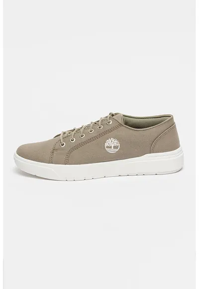 Pantofi sport cu logo Seneca Bay - Kaki