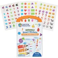 Set activitati educative cu abtibilduri - culori, numere si forme