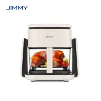 Friteuza cu aer cald JIMMY Air Fryer, Pan Fryer 2-in-1 4L, 1100W, 8 programe, Display HD Touch Screen - Default Title