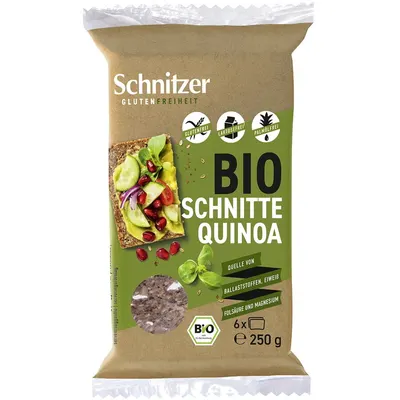 Paine din Quinoa fara Gluten Ecologica/Bio 250g