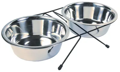 Set 2 buc Castron Inox In Suport 1.8 l/20 cm 24833