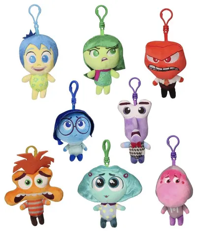 Breloc pentru rucsac Cerda Disney: Inside Out, asortat