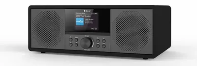Sistem audio Denver - MIR-270B, 2.0, negru/gri
