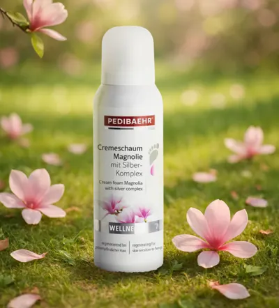 Baehr Cremă- Spumă cu extract de magnolie și ioni de argint (CREMESCHAUM MAGNOLIE), 125ml
