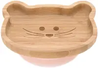 Bol de bambus cu vid Lassig - Little Chums Mouse