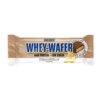 Baton proteic, WEIDER, 32% Whey Wafer, 35g, stracciatella