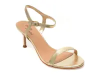 Sandale elegante FLAVIA PASSINI aurii, 373402, din piele naturala