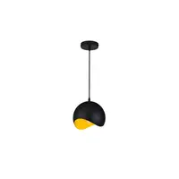 Lampa tavan - Ceiling fixture MAVIA ,1808 AC220-240V,50/60Hz,1*E27, IP20, Diameter 20 CM,single, black/gold