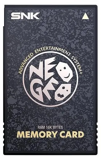 Card de memorie SNK - AES+, neagră (Neo Geo)
