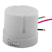 Fotosenzor IP44 25A 3000W Alb