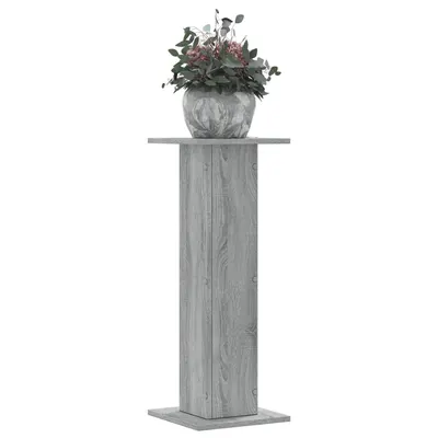 Gossi suporturi de plante 2 buc. gri sonoma 30x30x80cm lemn prelucrat